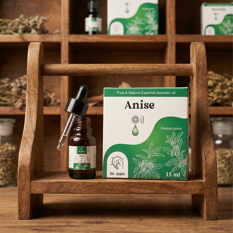 Anise Essential Oil for Aromatherapy & External Use, Refreshing Fragrance Oil, 15 ml