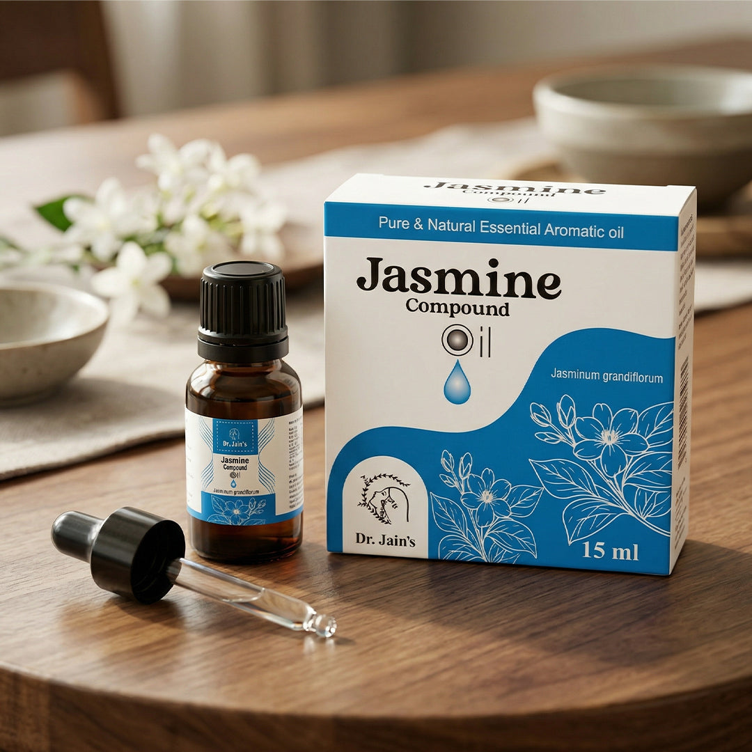 Jasmine Essential Oil for Aromatherapy & External Use, Floral Fragrance Oil, 15 ml