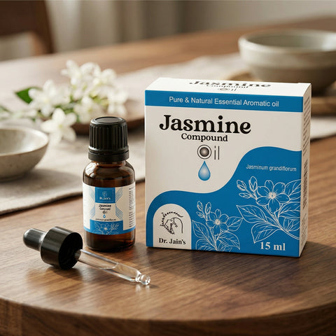 Jasmine Essential Oil for Aromatherapy & External Use, Floral Fragrance Oil, 15 ml