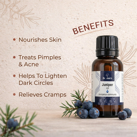Juniper Essential Oil for Aromatherapy & External Use, Woody Fragrance Oil, 15 ml