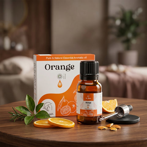 Orange Essential Oil for Diffuser & Aromatherapy | Citrus Oil for Home Fragrance, Skin Care & Massage | 15ml