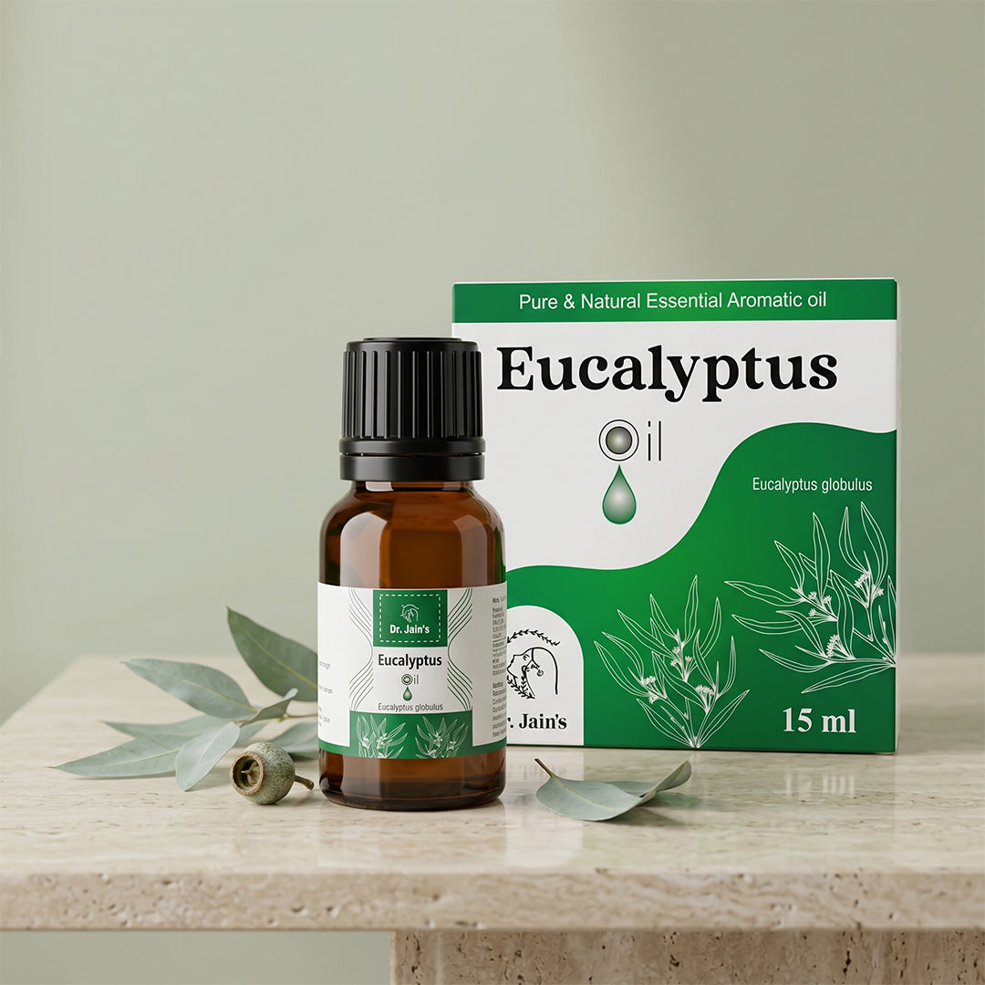 Eucalyptus Essential Oil for Aromatherapy & External Use, Refreshing Fragrance Oil, 15 ml