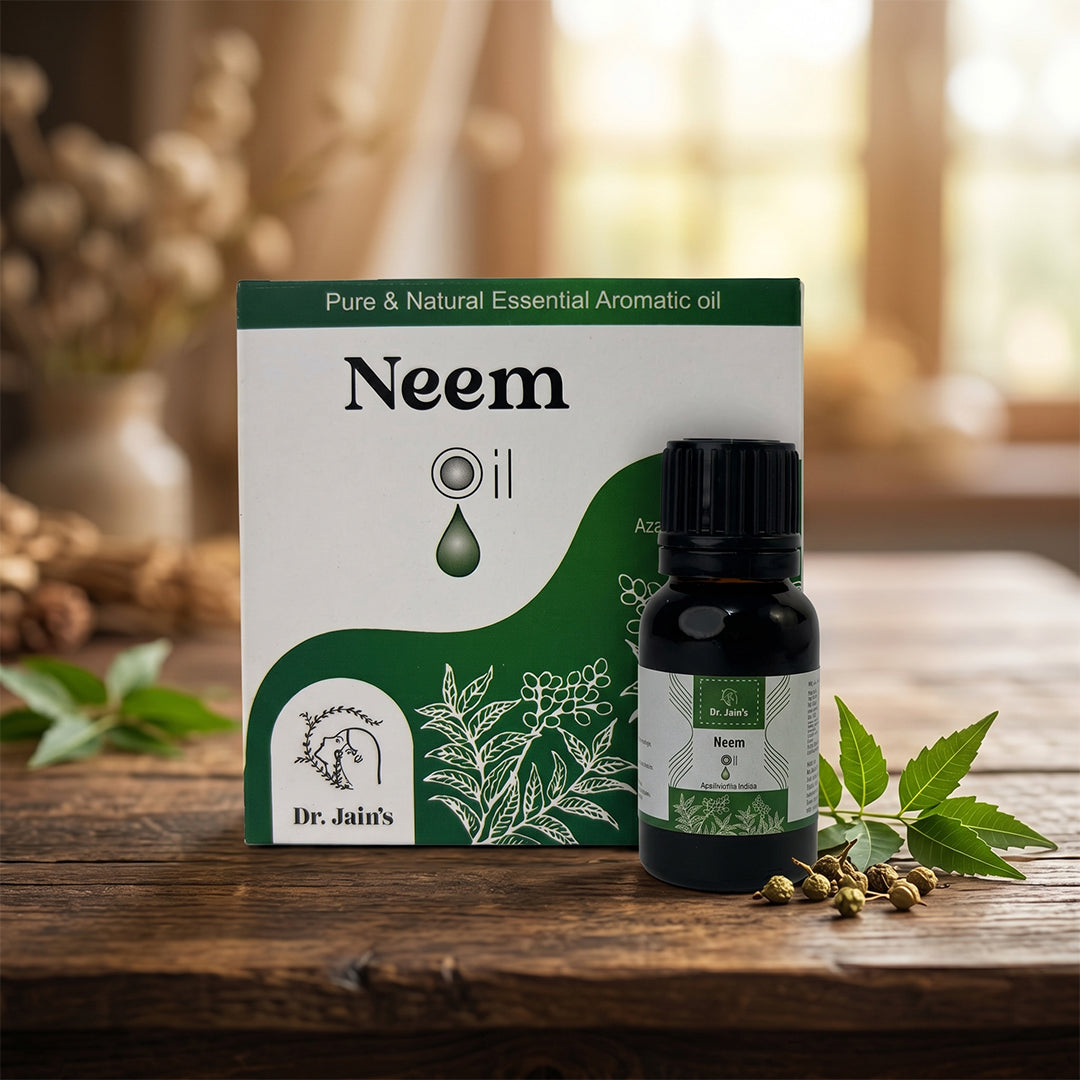 Neem Essential Oil for Skin & Hair Care | 100% Pure & Natural Neem Oil | Helps Soothe Skin & Maintain Healthy Scalp | Multipurpose Use | 15ml