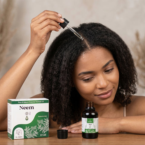 Neem Essential Oil for Skin & Hair Care | 100% Pure & Natural Neem Oil | Helps Soothe Skin & Maintain Healthy Scalp | Multipurpose Use | 15ml