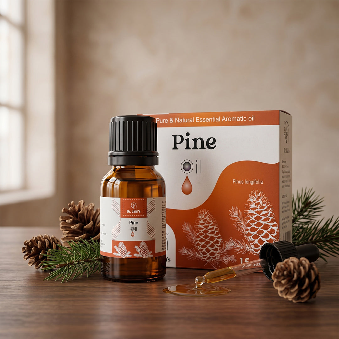 Pine Essential Oil for Aromatherapy & Home Fragrance | 100% Pure & Natural Pine Needle Oil | Fresh Woody Aroma for Relaxation & Self-Care | Multipurpose Use | 15ml