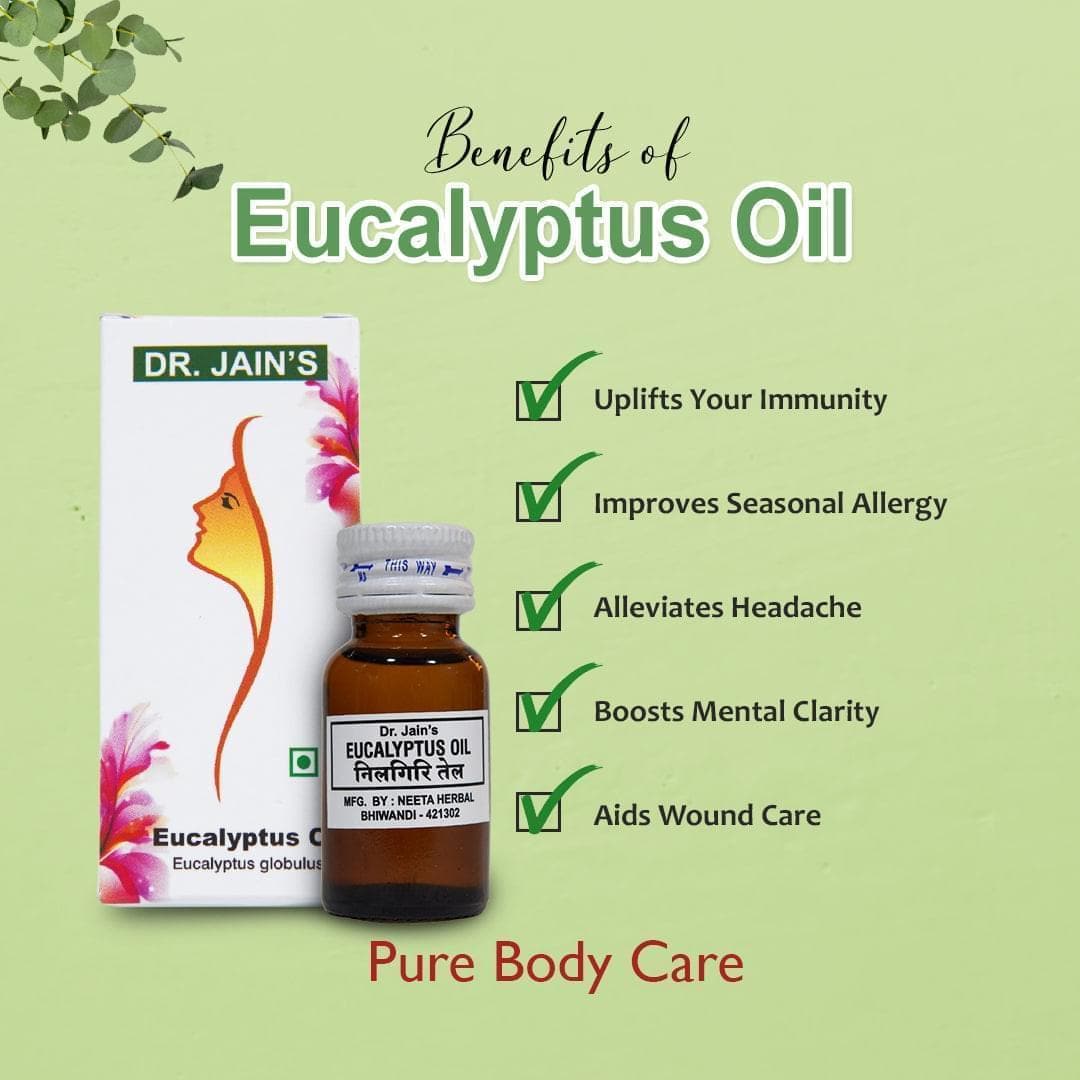Eucalyptus Essential Oil, 15 ml - 5