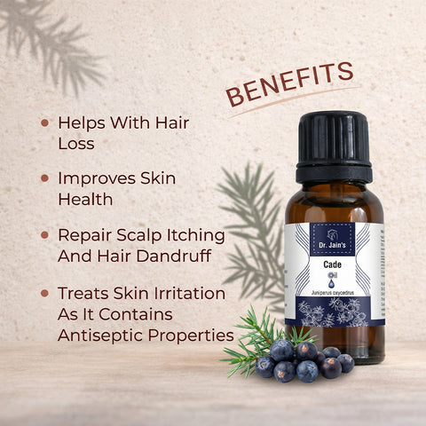 Cade Essential Oil for Aromatherapy & External Use, Woody Fragrance Oil, 15 ml