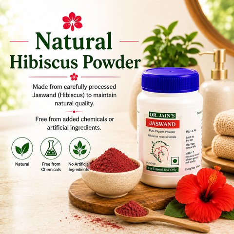 Pure Jaswand Ayurvedic Powder, 45 g