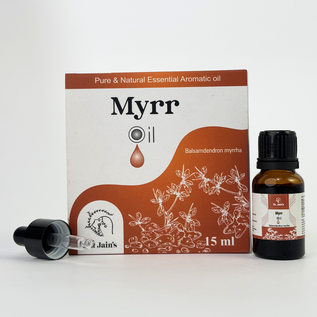 Myrr Essential Oil for Aromatherapy & External Use, Warm Earthy Fragrance Oil, 15 ml