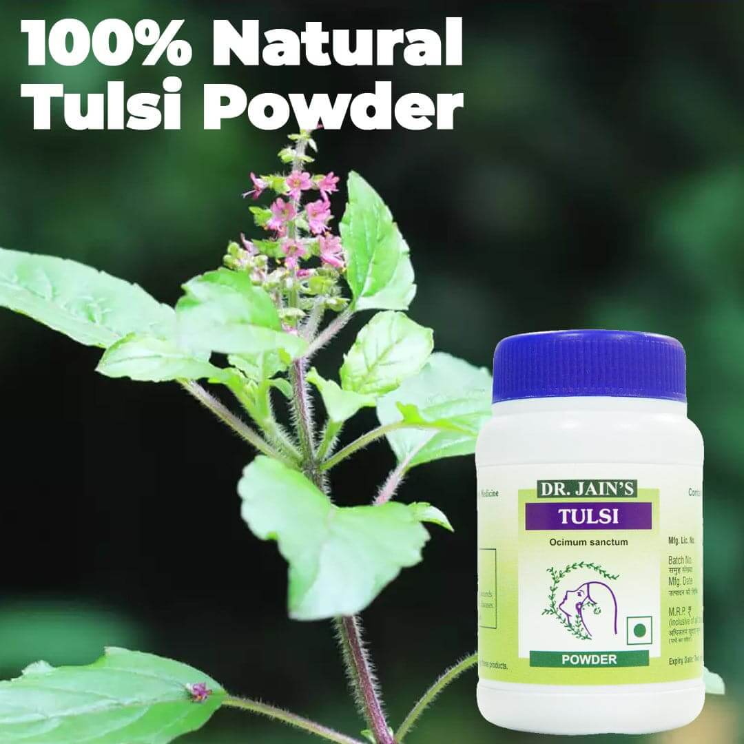 Tulsi Ayurvedic Powder, 45 g Dr. Jain's
