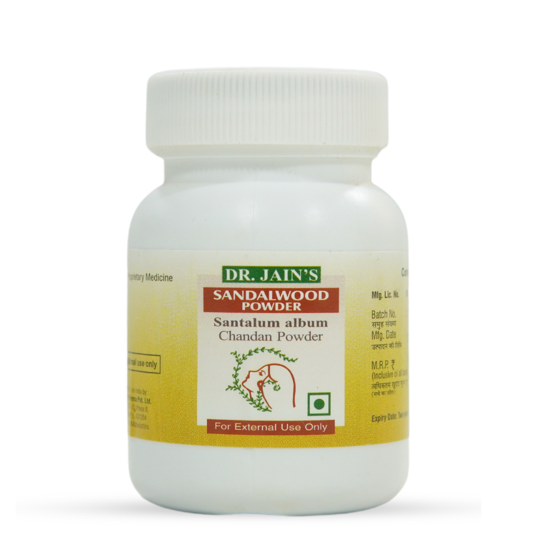 Sandalwood Ayurvedic Powder, 25 g Dr. Jain's