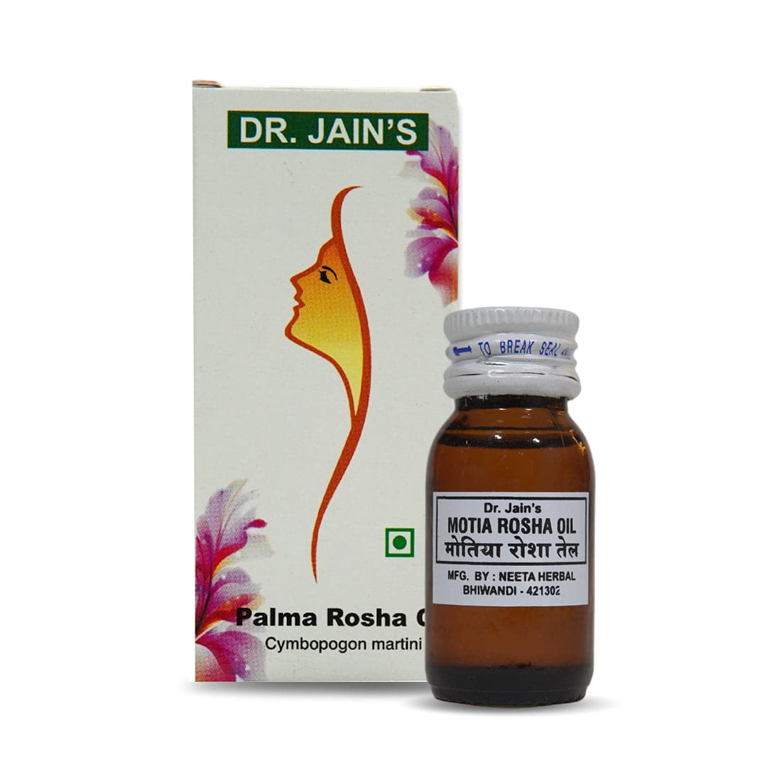 Palma Rosha Essential Oil, 15 ml Dr. Jain's