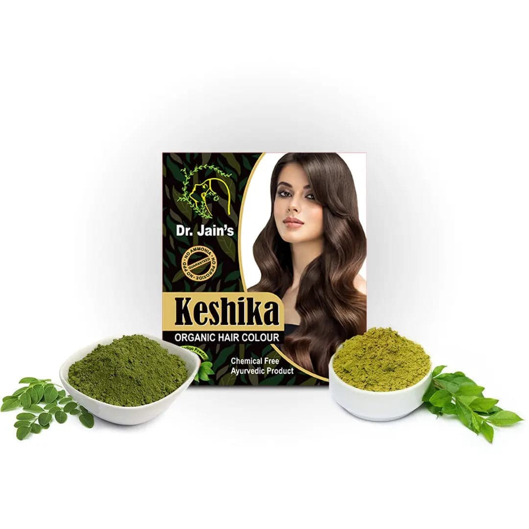 Keshika Organic Hair Colour For Men and Women - 8