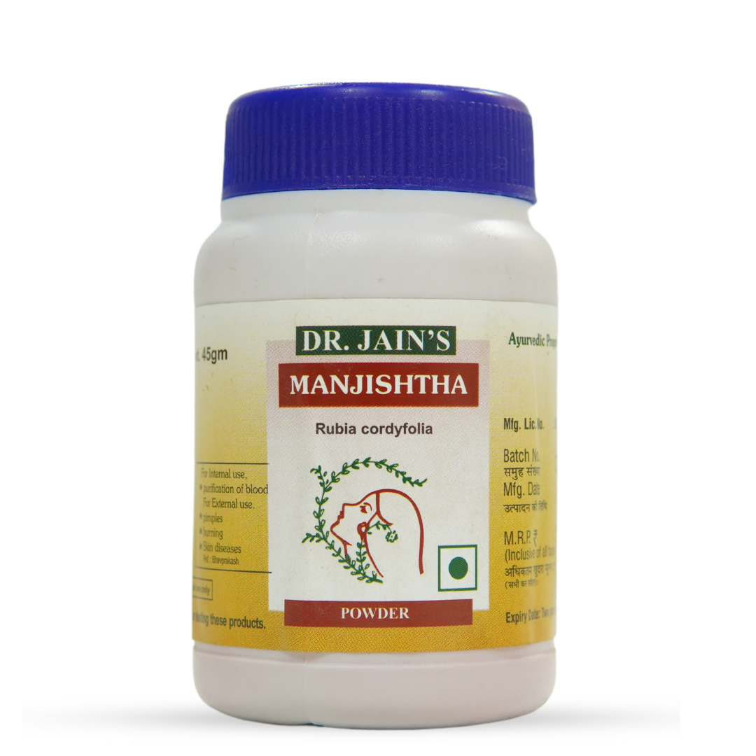 Manjistha Ayurvedic Powder, 45 g Dr. Jain's