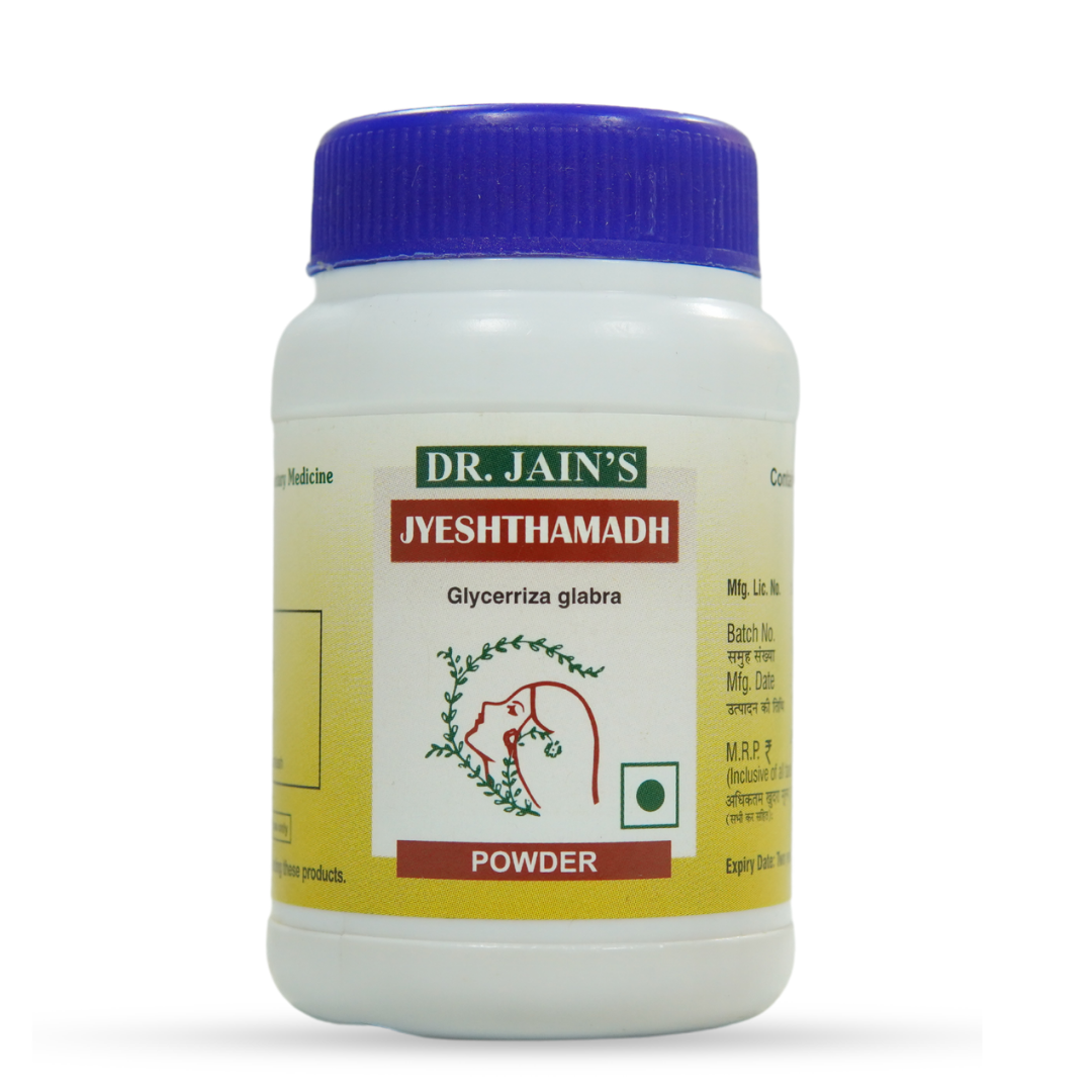 Jyesthamadh Ayurvedic Powder, 45 g Dr. Jain's