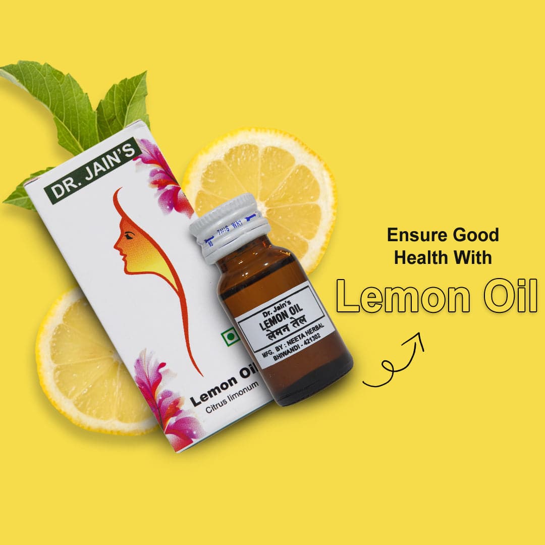 Lemon Essential Oil, 15 ml Dr. Jain's