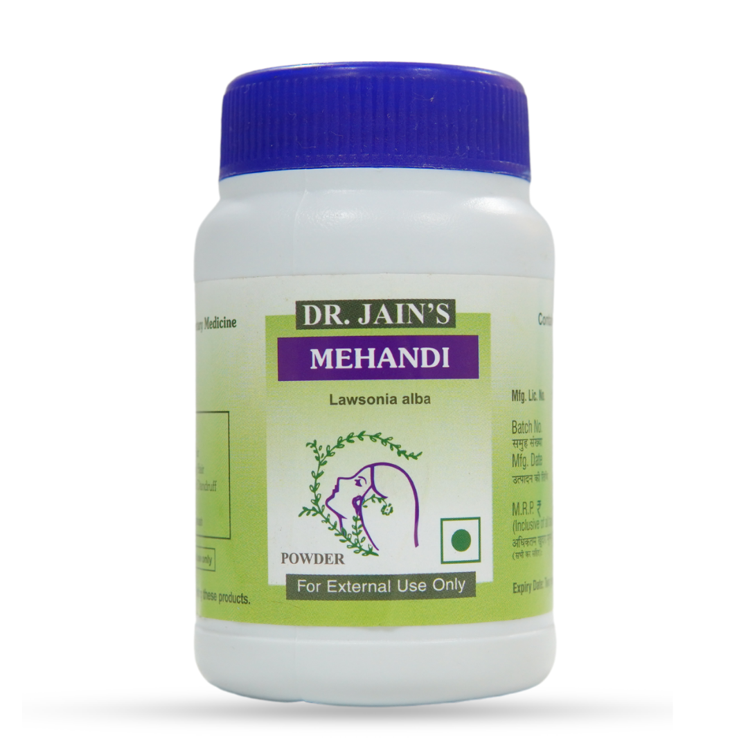 Mehandi Ayurvedic Powder, 50 g Dr. Jain's