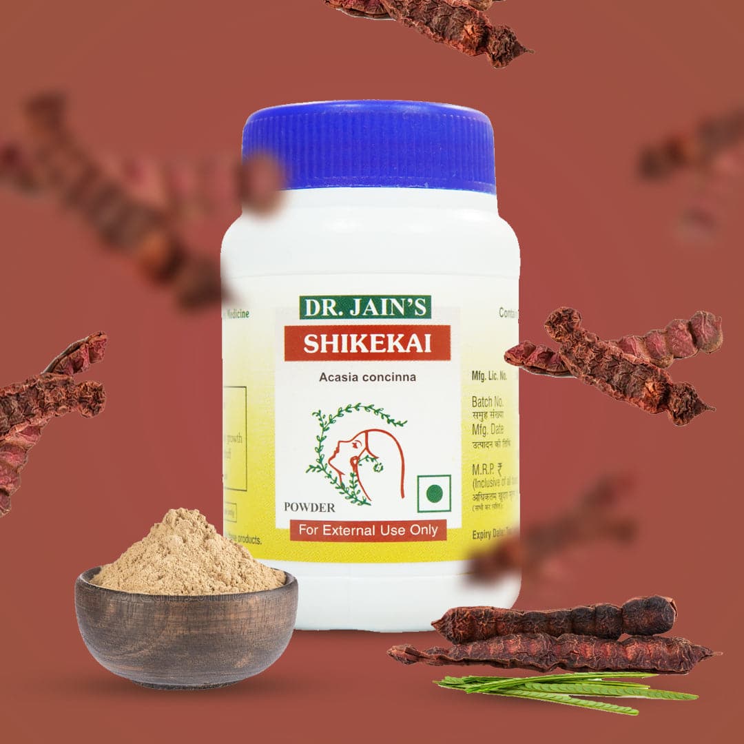 Shikekai Ayurvedic Powder, 45 g Dr. Jain's