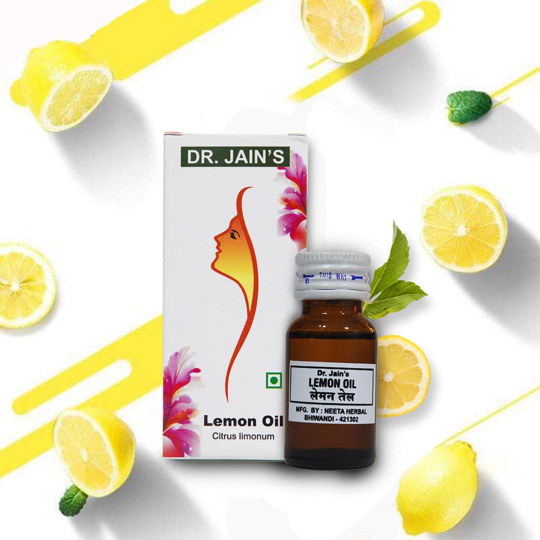 Lemon Essential Oil, 15 ml Dr. Jain's