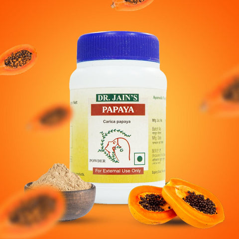 Papaya Ayurvedic Powder, 45 g Dr. Jain's