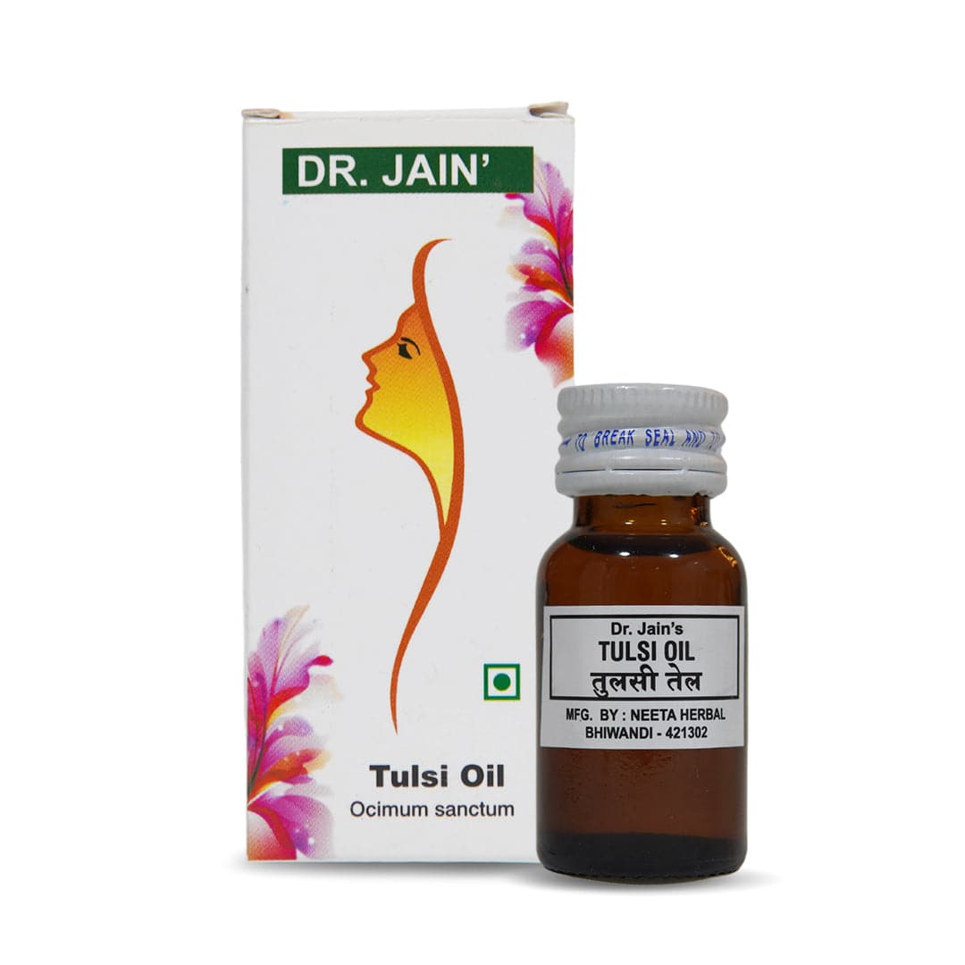 Tulsi Essential Oil, 15 ml Dr. Jain's