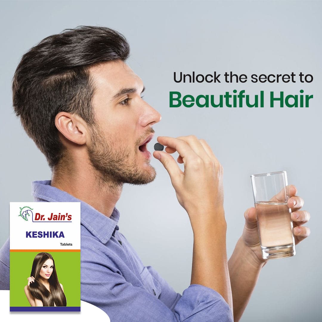 Keshika Hair Oil With Goodness Of Ayurveda & FREE Keshika Hair Growth Tablets Worth Rs. 792/- Dr Jain's